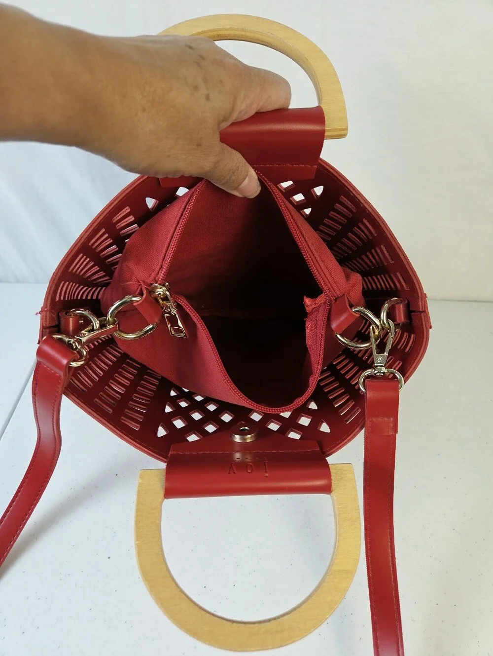 Susan Joy stylish red